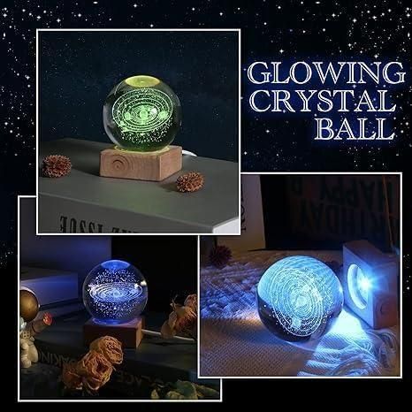 3D Crystal Lamp Ball(Assorted Design - UrbanQuik™