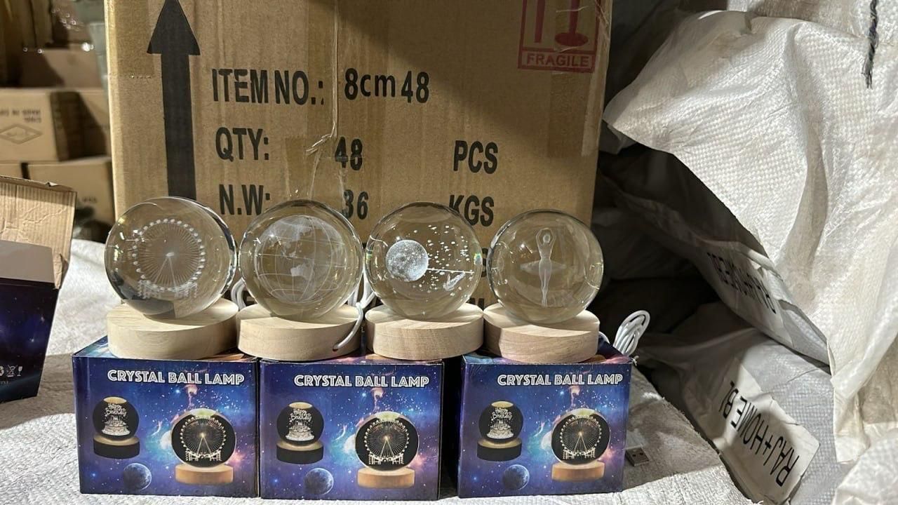 3D Crystal Lamp Ball(Assorted Design - UrbanQuik™